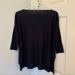 H&M Navy Blue Loose Tunic